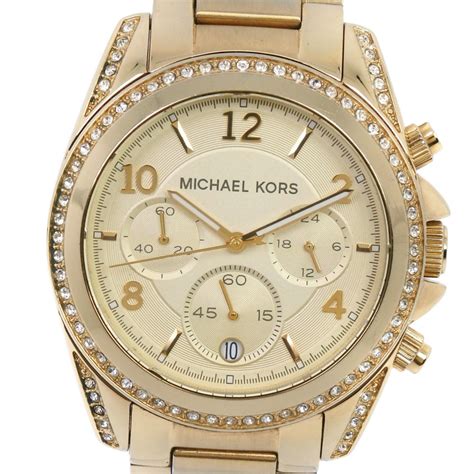 michael kors uhr herren mit steinen gold mk-5166|Michael Kors watches.